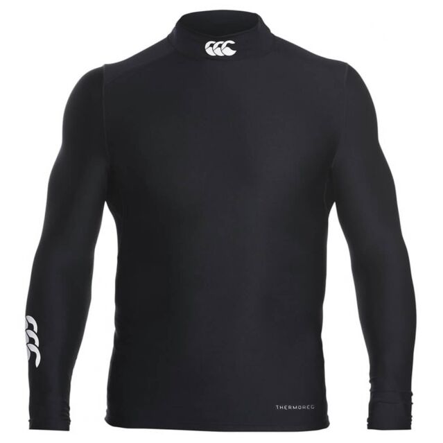 Canterbury Mens Thermoreg Turtle Neck T Shirt Baselayer