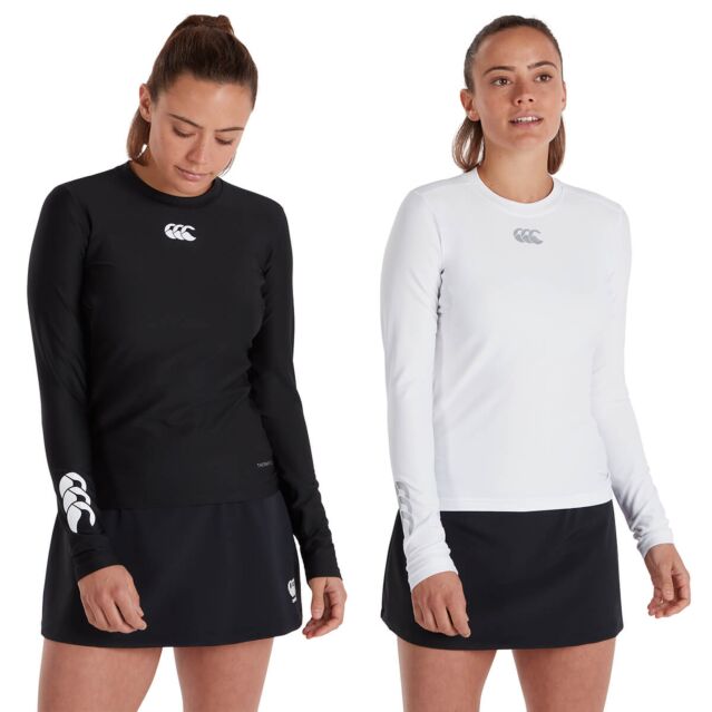 Canterbury Womens ThermoReg Long Sleeve Wicking Quick Dry Baselayer