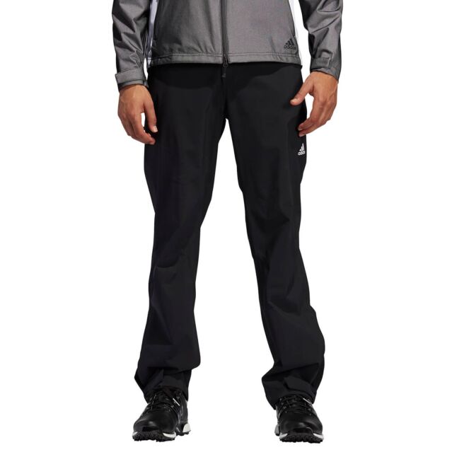 adidas Golf Mens RAIN.RDY Tech Water Repellent Pants Trousers