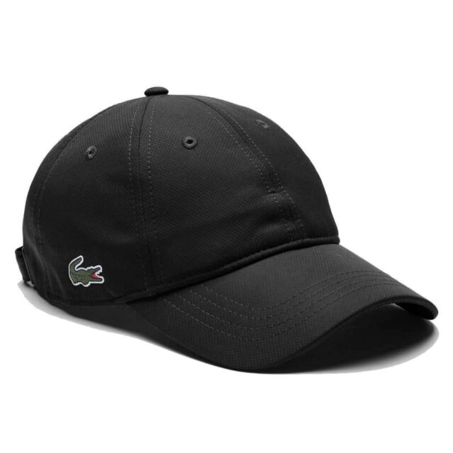 Lacoste Mens 2024 Sport Lightweight Adjustable Strap Baseball Cap