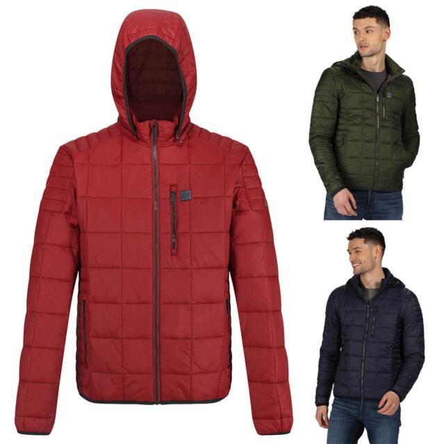 Regatta Mens Danar Water Repellent Warmloft Hooded Jacket