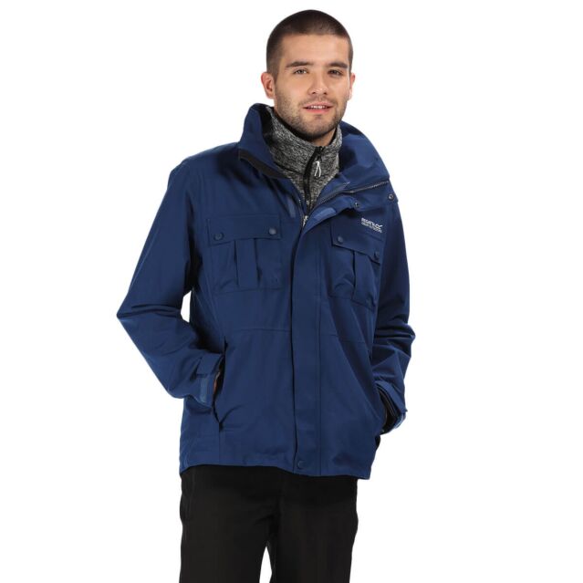 Regatta Mens Northton III Waterproof Breathable Stretch Fabric 3 in 1 Jacket