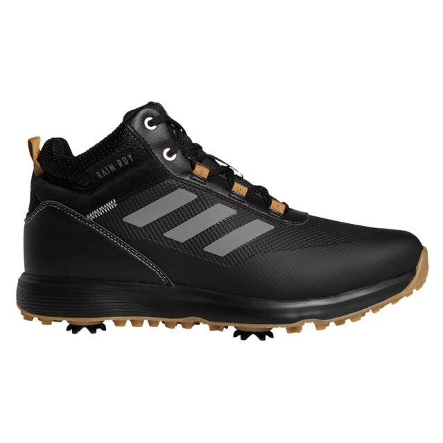 adidas Golf Mens S2G Mid Wide Fit Waterproof Spiked Golf Boots