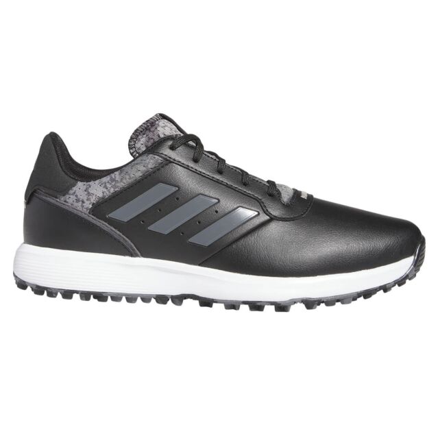 adidas Golf Mens S2G SL 23 Waterproof Leather Spikeless Golf Shoes