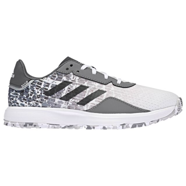 adidas Golf Mens S2G Spikeless Waterproof Lace-Up Recycled Golf Shoes