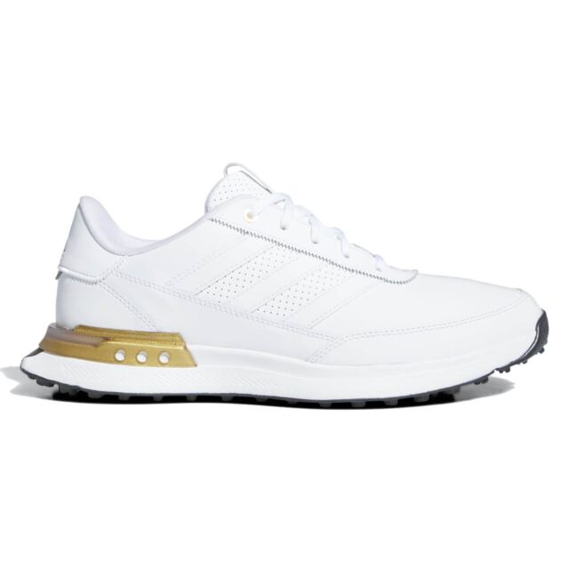 adidas Golf Mens 2025 S2G Spikeless Leather Textile Waterproof Golf Shoes