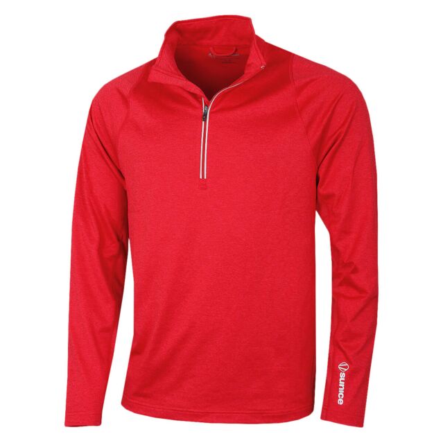 Sunice Mens Tobey Thermal Stretch Half Zip Pullover Golf Sweater