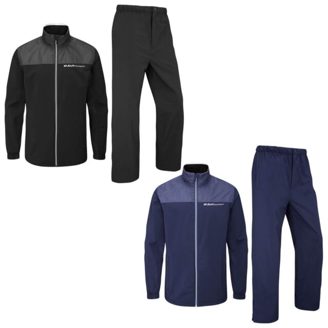 Stuburt Mens 2024 Evolution PCT Waterproof DRI Back Golf Suit
