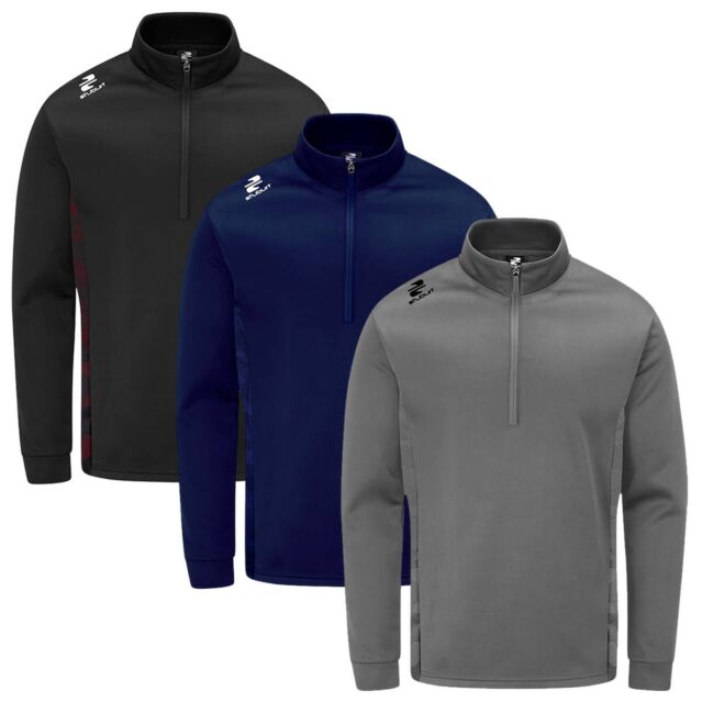 Stuburt Golf Mens 2025 Magpie Mid Layer 1/4 Zip Stretch Soft Golf Sweater