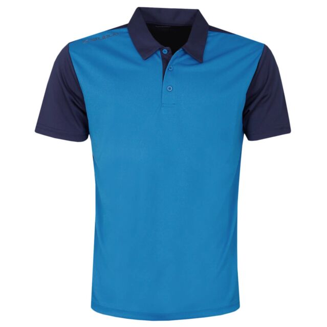 Stuburt Mens Broadway Moisture Wicking Breathable Golf Polo Shirt