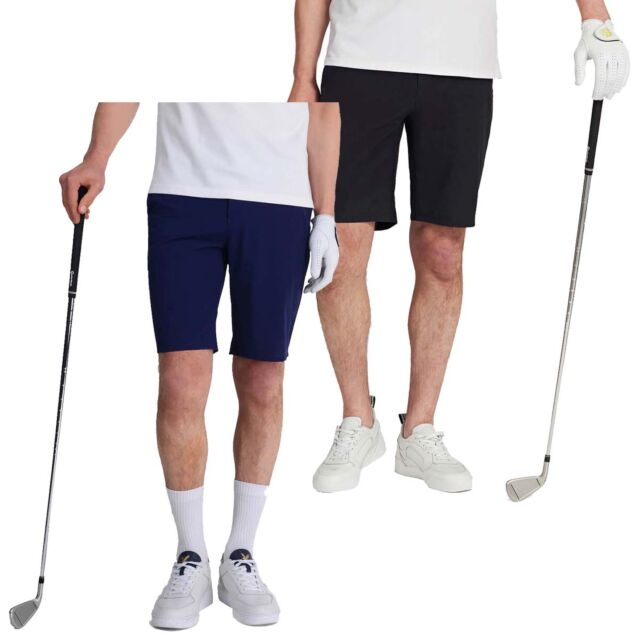 Lyle & Scott Mens Golf Tech Lightweight Breathable Stretch Shorts