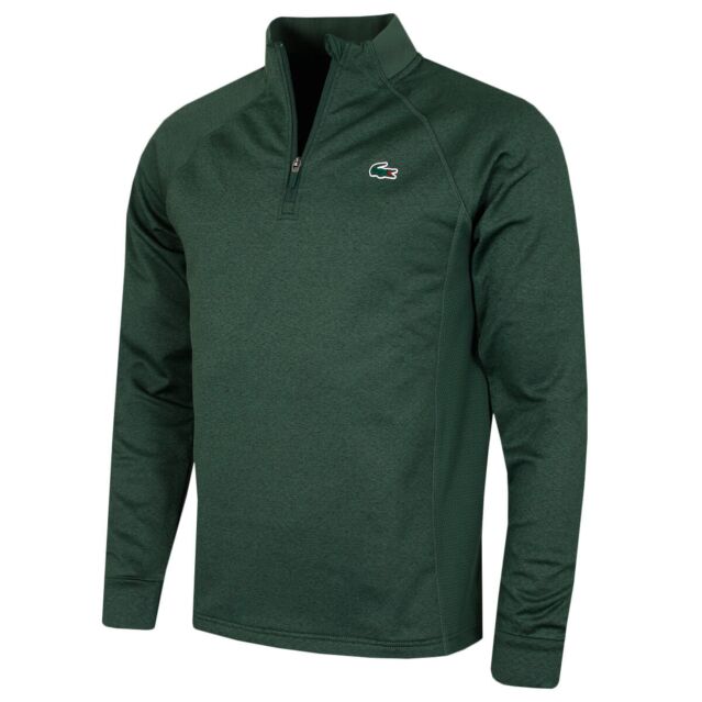 Lacoste Mens 2025 SH2531 UV50 Protection Stretch Golf Sweater