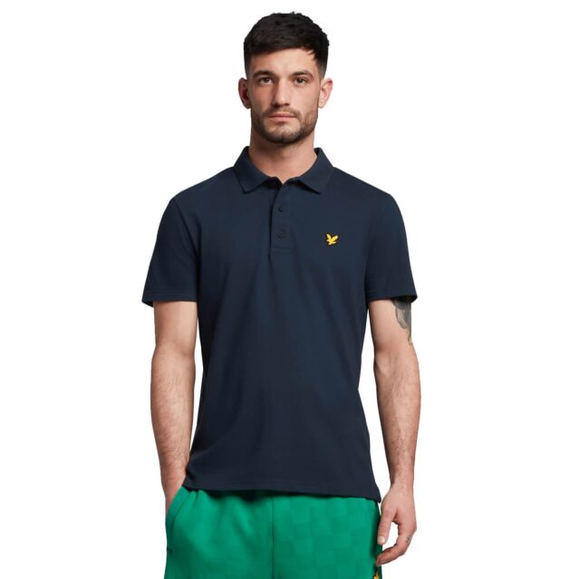Lyle Scott Mens Sport Short Sleeve Wicking Polo Shirt