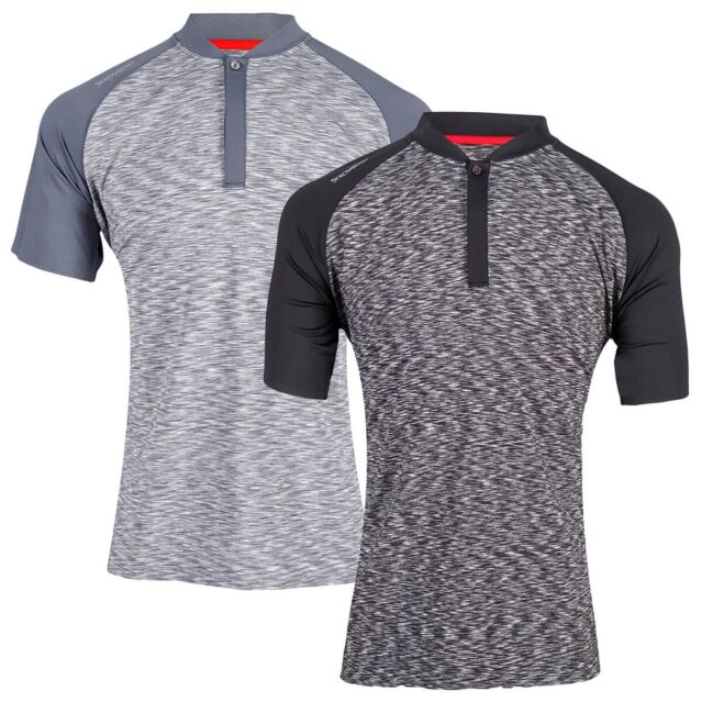 Stromberg Mens Blade Stretch Moisture Wicking UPF 50 Golf Polo Shirt