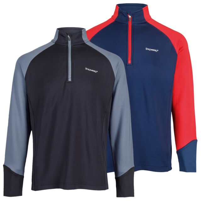 Stromberg Mens Cyclone Water Resistant Wicking Golf Midlayer Sweater