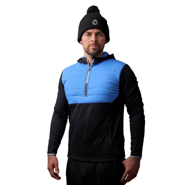 Sunderland Mens 2025 Everest Hybrid 4-Way Stretch Quarter Zip Golf Hoody
