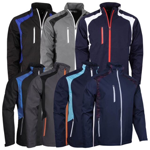 Sunderland Mens 2025 Valberg Waterproof Windproof Mesh Golf Jacket