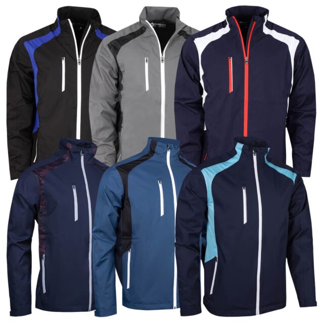 Sunderland Mens 2025 Valberg Waterproof Windproof Mesh Golf Jacket