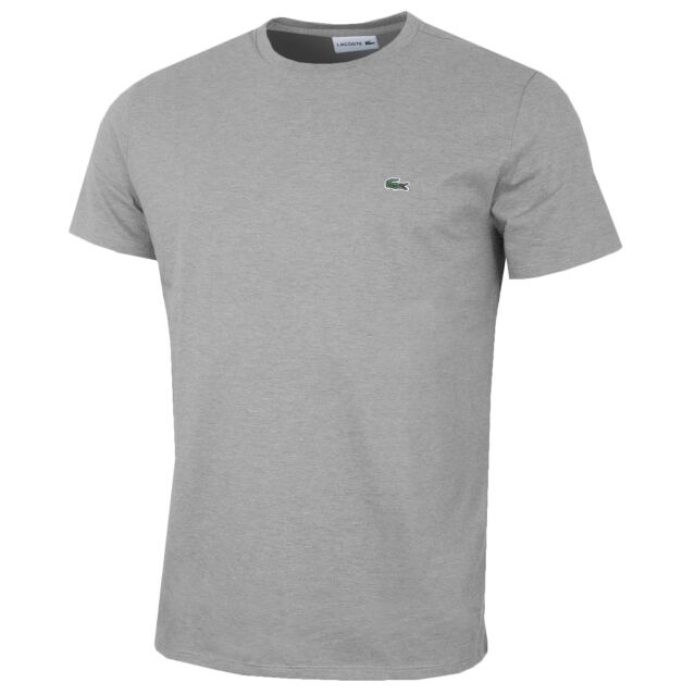 Lacoste Mens 2024 SS Crew Neck Pima Cotton Jersey Tee T Shirt