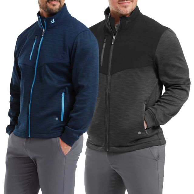 Footjoy Mens ThermoSeries Hybrid Moisture Wicking Stretch Golf Jacket