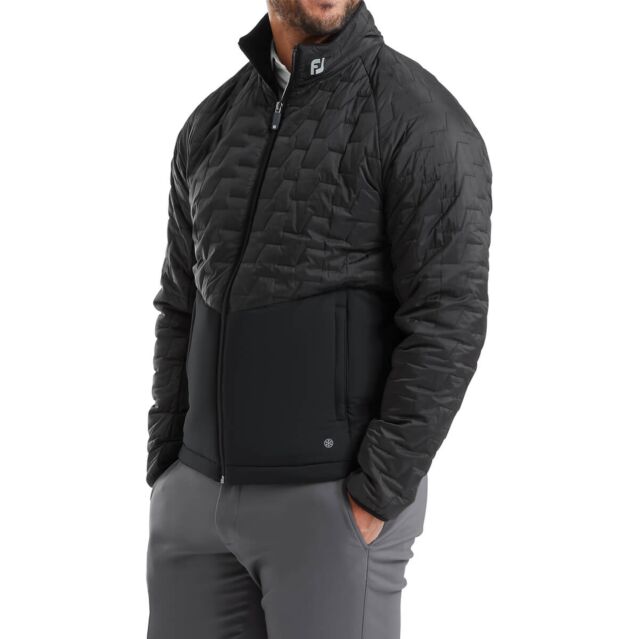 Footjoy Mens ThermoSeries Windproof Water Resistant Golf Jacket