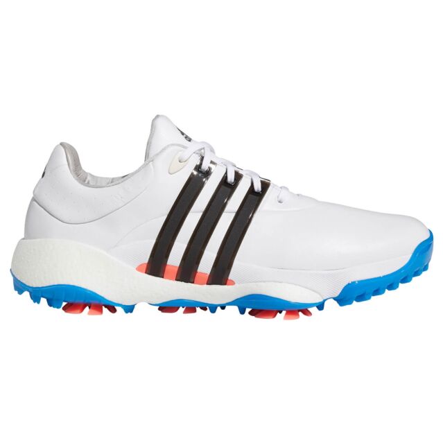 adidas Golf Mens TOUR360 22 Spiked Waterproof Leather Recycled Golf Shoes