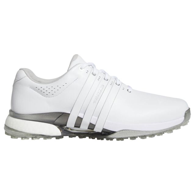 adidas Golf Mens 2025 TOUR360 25 Waterproof Dynamic Torsion Spikeless Golf Shoes