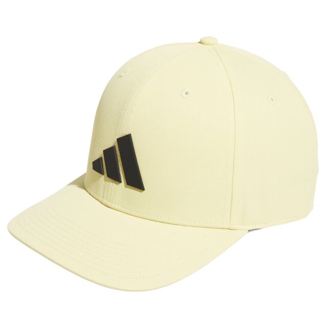 adidas Golf Mens 2025 Tour One Size Lightweight Jacquard Snapback Cap