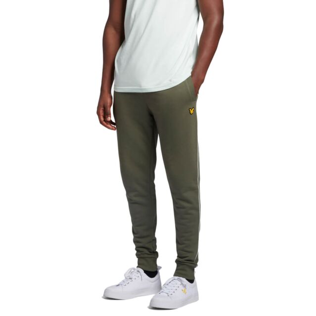 Lyle Scott Mens Contrast Organic Cotton Sweatpants Joggers