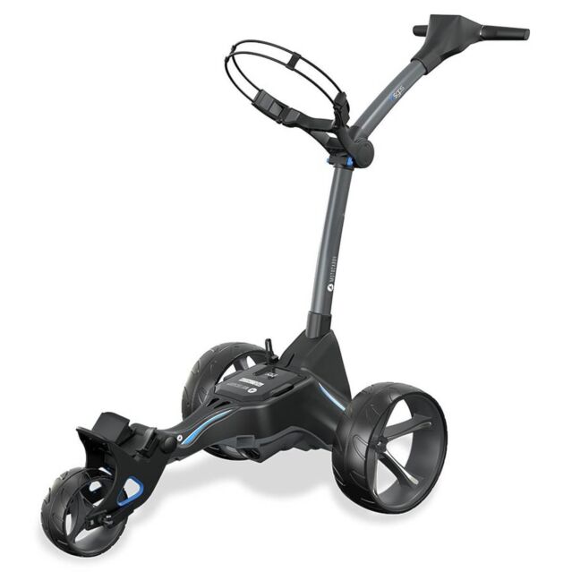 Motocaddy M5 GPS With Standard Lithium Battery Easilock Golf Trolley