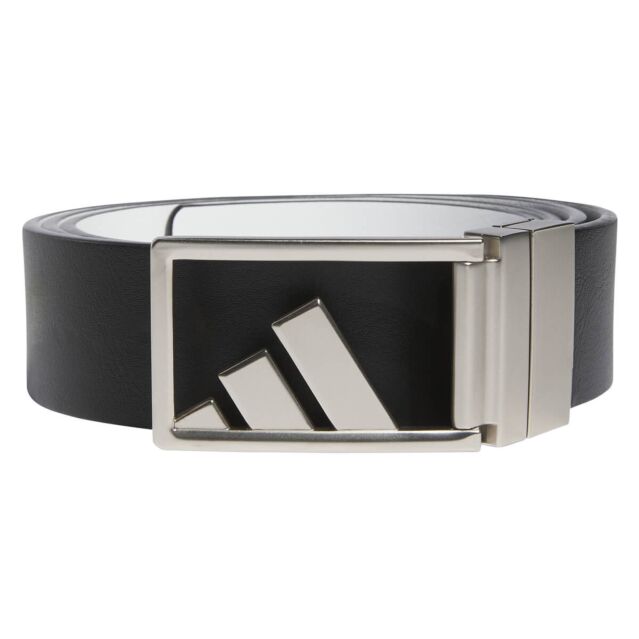 adidas Golf Mens Trophy Tour Reversible Metal Buckle One Size Belt