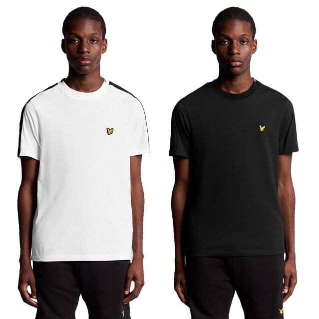Lyle & Scott Mens 2025 Classic Tape Breathable Crew Neck Sporty T-Shirt