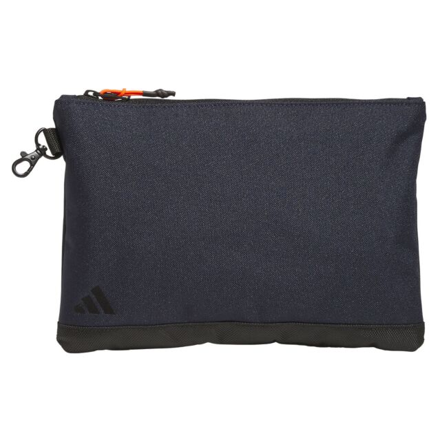 adidas Golf Mens 2025 Valuables Pouch Laptop Divider Shoulder Strap Bag