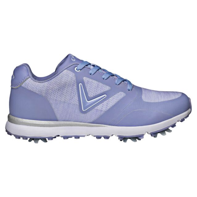 Callaway Golf Womens W685 Vista Spiked Cushioned Waterproof Golf Shoes