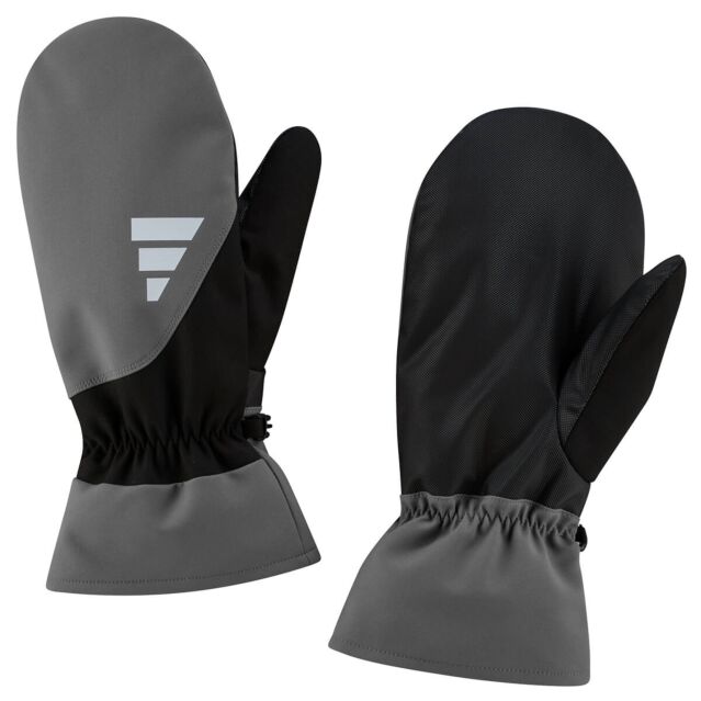 adidas Golf Mens 2025 Polar Fleece Lined Elasticated High Grip Winter Mitts