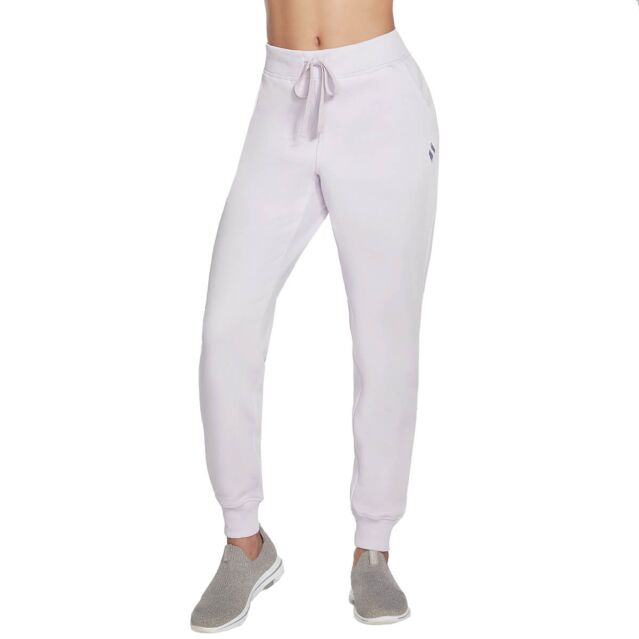 Skechers Womens Diamond Heritage Sweatpants Cotton Joggers
