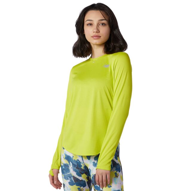 New Balance Womens Accelerate Quick Dry Recycled Long Sleeve T-Shirt