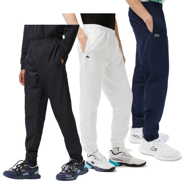 Lacoste Mens 2025 Sport Lightweight Taffeta Tracksuit Joggers