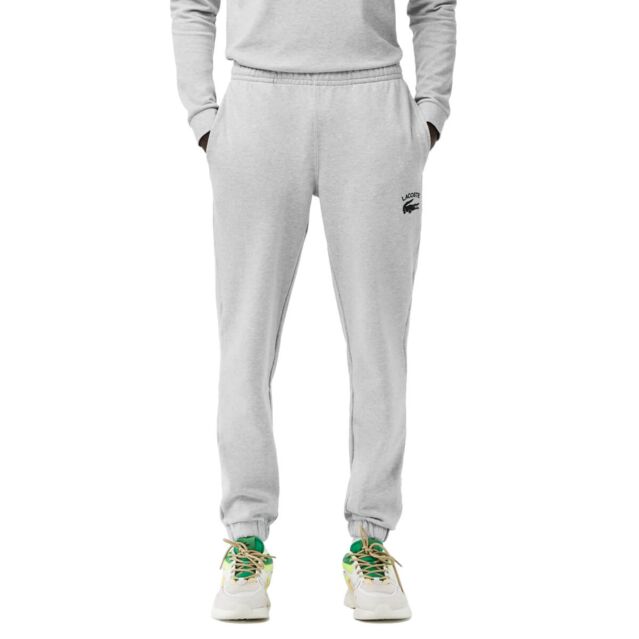 Lacoste Mens XH9657 Classic French Terry Cotton Tapered Fit Joggers