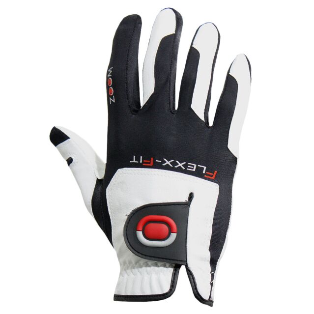 Zoom Mens Tour Flexx-Fit Tech Leather Golf Gloves RH (Left Handed Golfer)