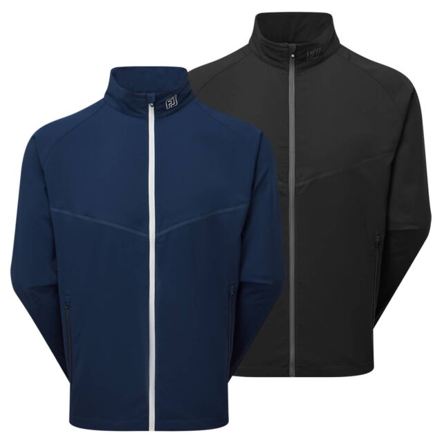 Footjoy Mens 2025 Full-Zip Zephyr Water Resistant Windshirt Golf Jacket
