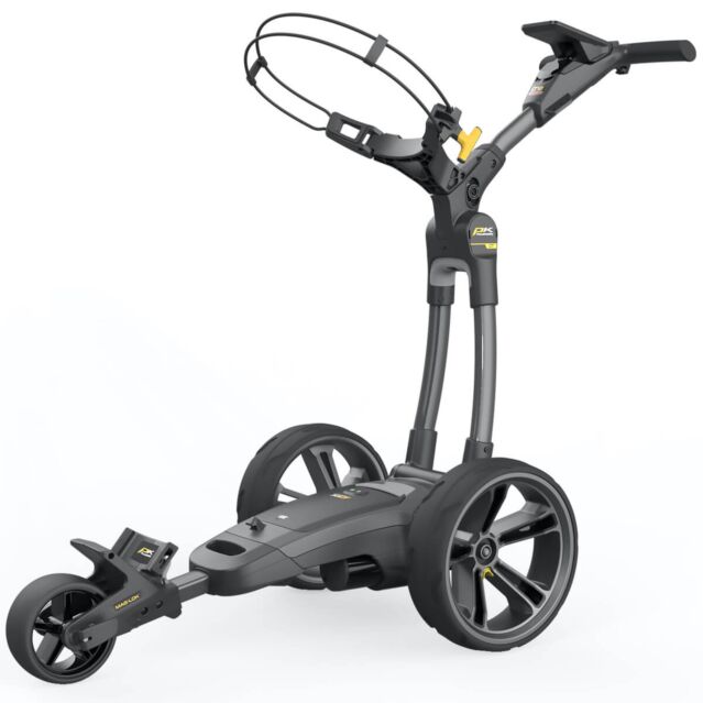 Powakaddy 2026 CT12 GPS Standard Lithium Electric Golf Trolley - Gun Metal