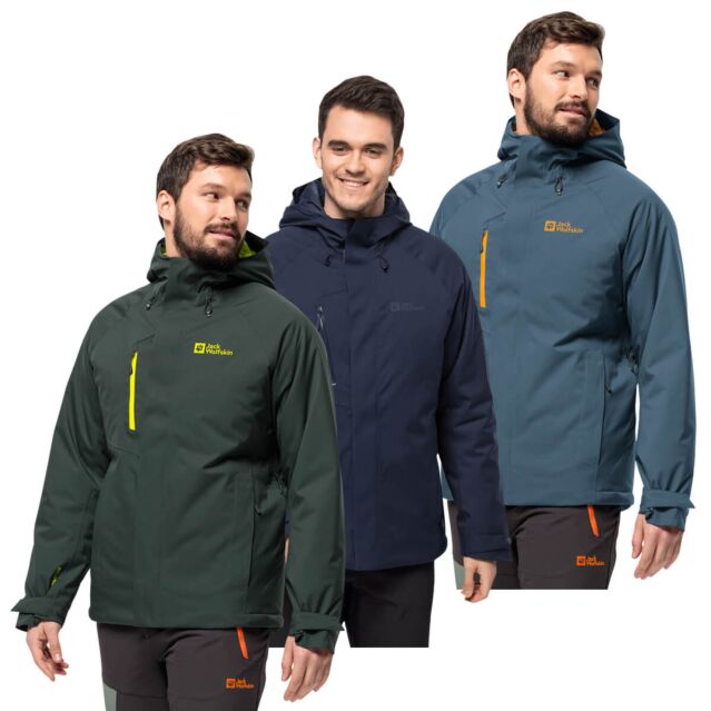 Jack Wolfskin Mens Troposphere Insulated Waterproof Windproof Jacket