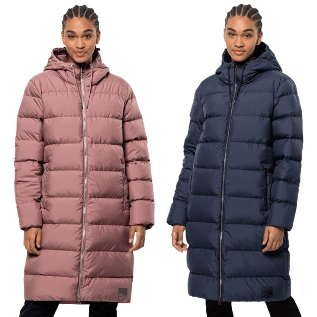 Jack Wolfskin Womens Frozen Palace Longline Insulated Windproof Jacket