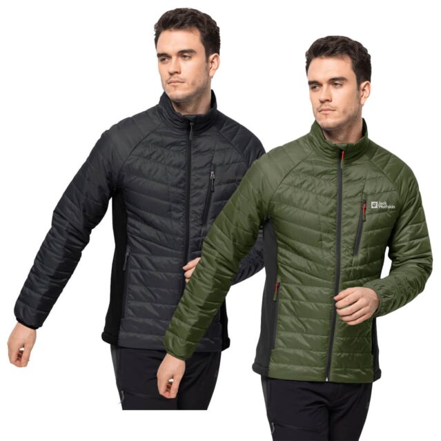Jack Wolfskin Mens Routeburn Pro Insulated Recycled Hiking Jacket