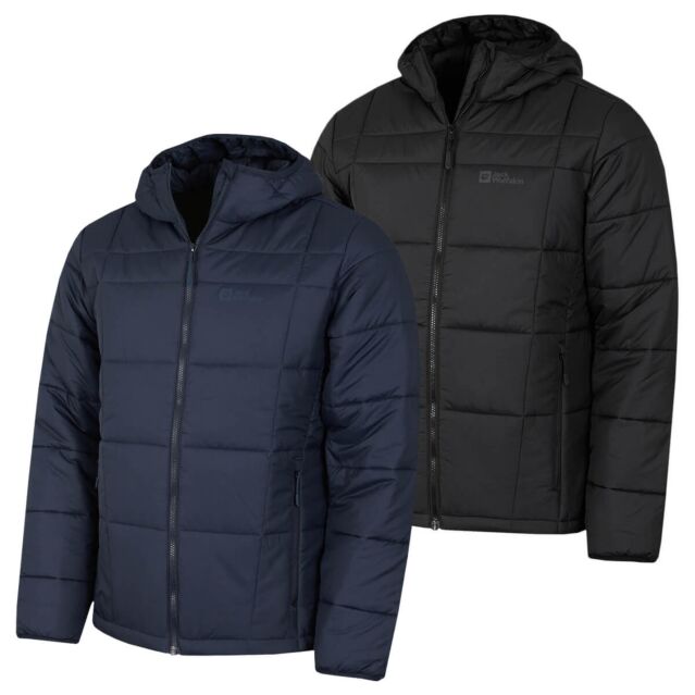 Jack Wolfskin Mens Bergland Windproof Insulated Water Repellent Jacket
