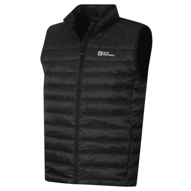 Jack Wolfskin Mens Pack And Go Down Sleeveless Packable Gilet