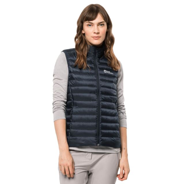 Jack Wolfskin Womens Pack And Go Down Sleeveless Waterproof Gilet