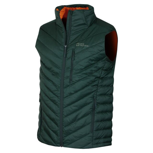 Jack Wolfskin Mens Passamani Down Water Resistant Vest Gilet