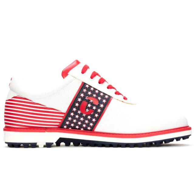 Duca Del Cosma Mens United Waterproof Nappa Leather Golf Shoes